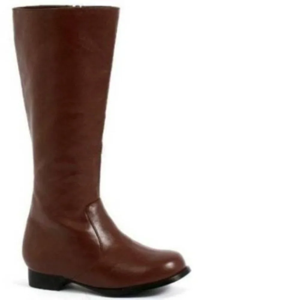 Cowgirl & Cowboy Boots Halloween Costume 4/6 Brown Dress, Hat, Scarf 4 Pc Girls - Picture 4 of 13